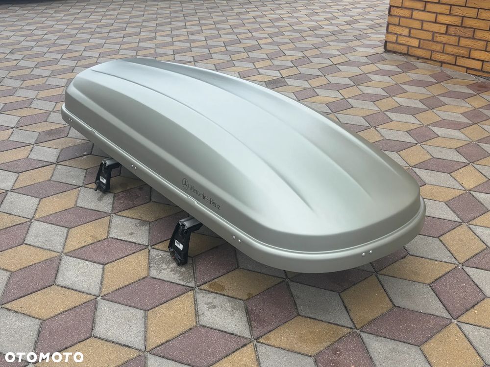 Bagażnik Trumienka Box na narty Mercedes W222 - 2