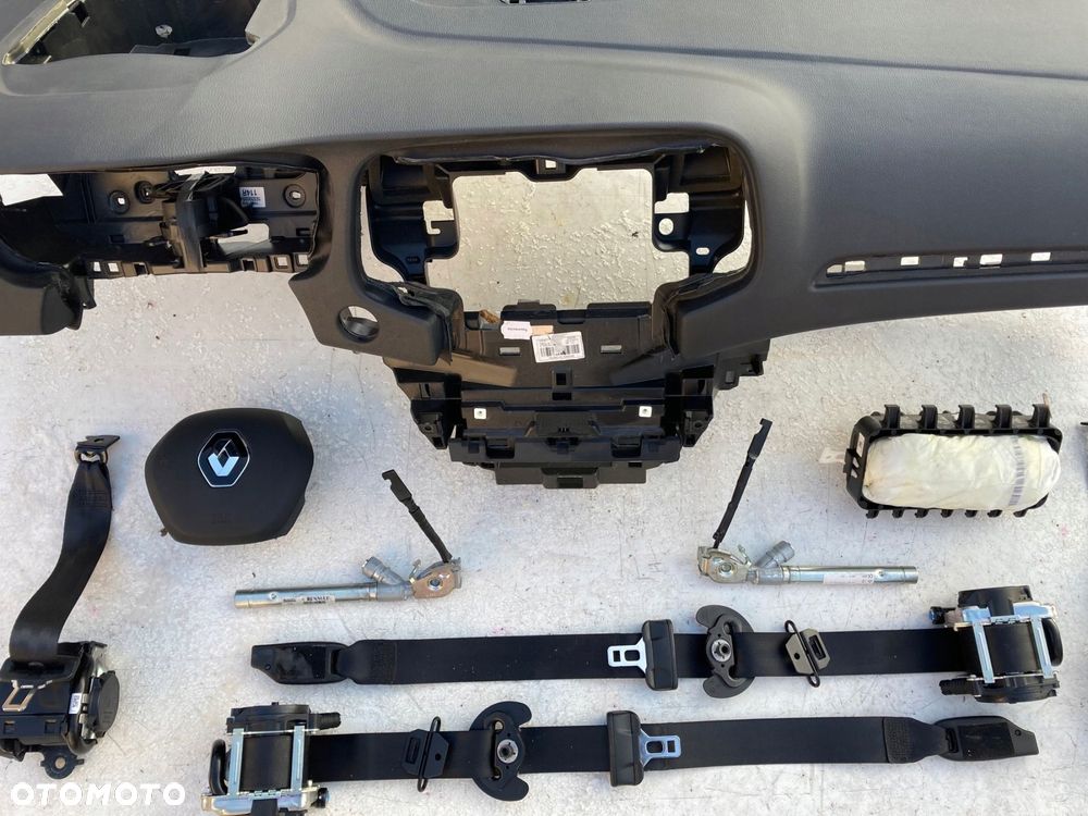 renault megane 4 hud deska kokpit konsola poduszki - 6