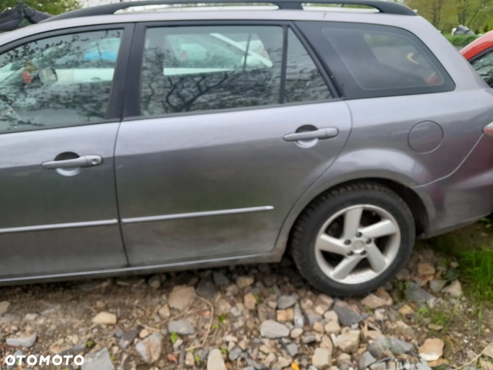 Mazda 6 02-07 gy KOMBI Roleta bagażnika Szara CZARNA - 5