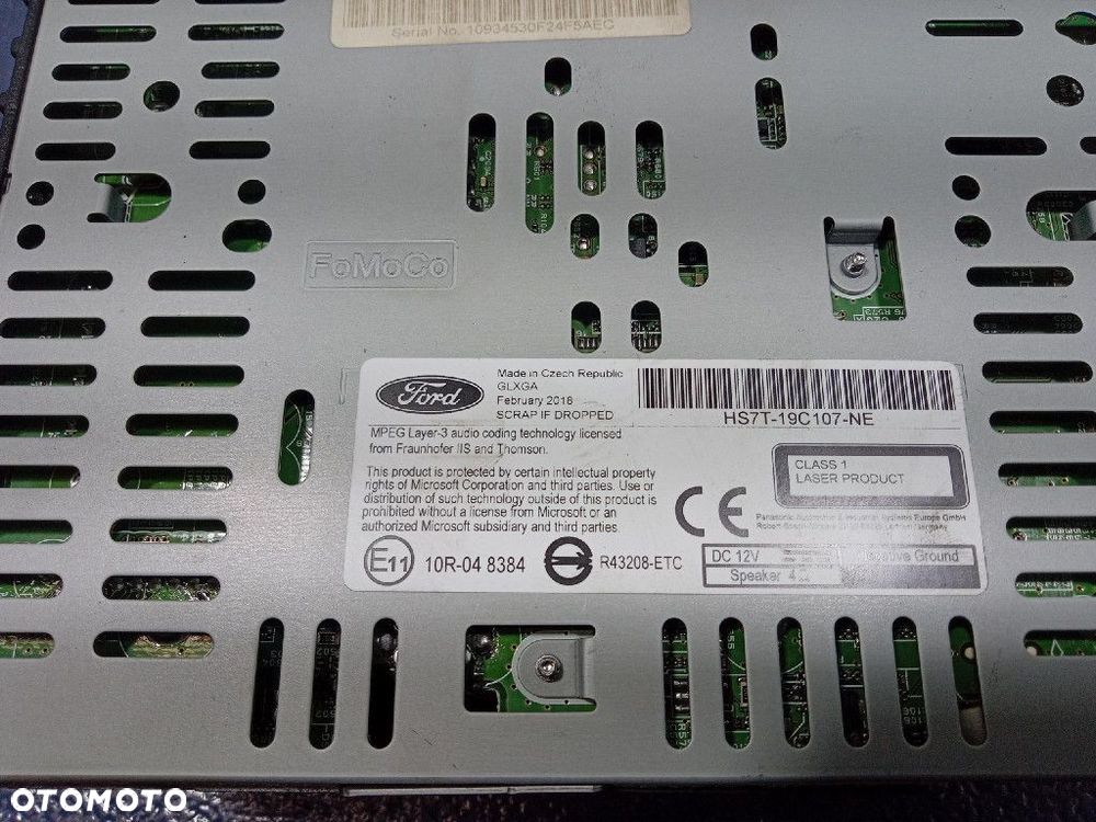FORD MONDEO MK5 RADIO I NAWIGACJA HS7T-19C107-NE - 7