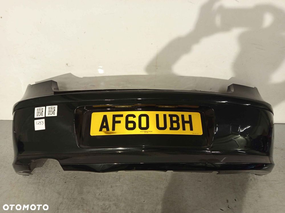 ^ ZDERZAK TYŁ TYLNY DO BMW 1 I E87 SCHWARZ II 2 CZARNY - 1