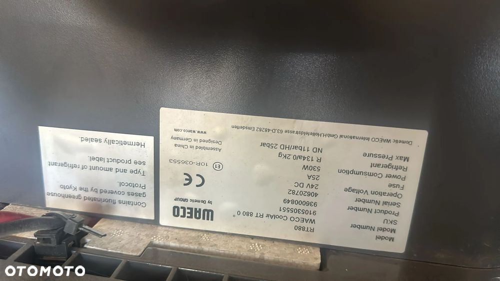 Klimatyzator dachowy WAECO CoolAir RT 880 0* 9105305551 / 40620782 24V - 3