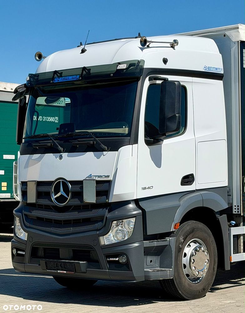 Mercedes-Benz ACTROS 1840 / FIRANKA / WINDA / 15 EUROPALET / 6.2 M DŁUGOŚCI / AUTOMAT / SYPIALKA / 10.2019 ROK / Z NIEMIEC - 6