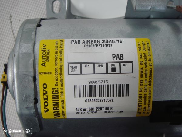Airbag Passageiro Volvo S40 Ii (544) - 1
