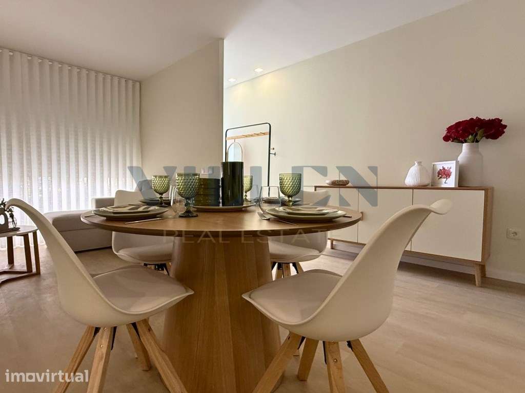 Apartamento T2 mobilado em São Mamede do Coronado - Grande imagem: 2/17