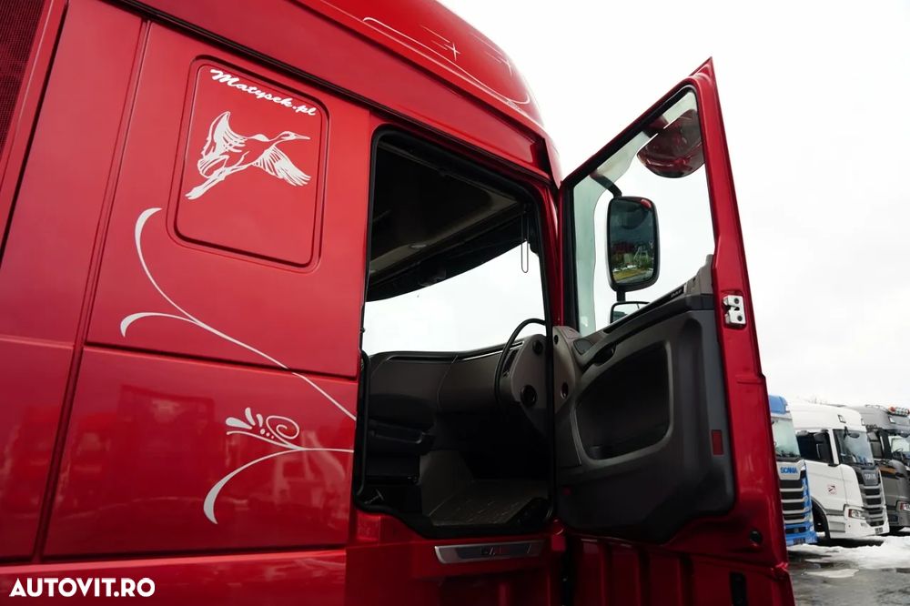 DAF XF 530 / I-PARK COOL / SISTEM HIDRAULIC / CABINĂ SUPER SPACE / COMPLET AIRMATIC / TV / JANTE DIN ALIAJ - 37