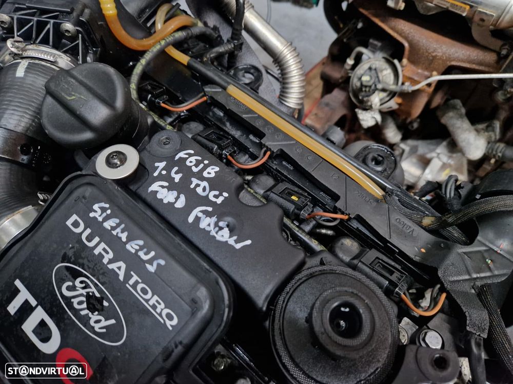 Motor usado F6JB FORD FUSION 1.4 TDCI 68CV FIESTA F6JA - 2