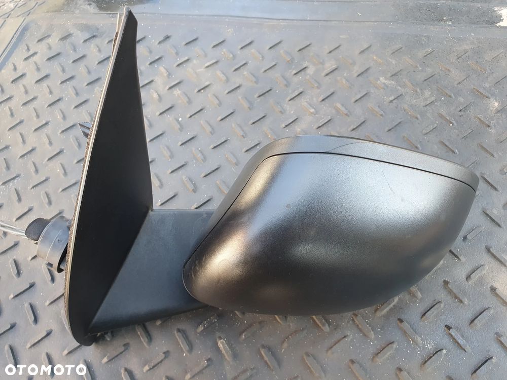 FIAT PANDA III LUSTERKO ZEWNĘTRZNE LEWE MANUALNE CZARNE ORYGINAŁ E3021071 - 2