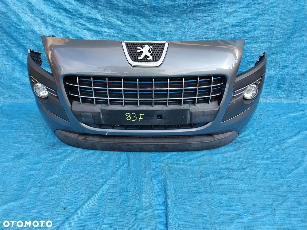 83F Zderzak przód przedni kompletny PEUGEOT 3008 I  wysyłka - 1