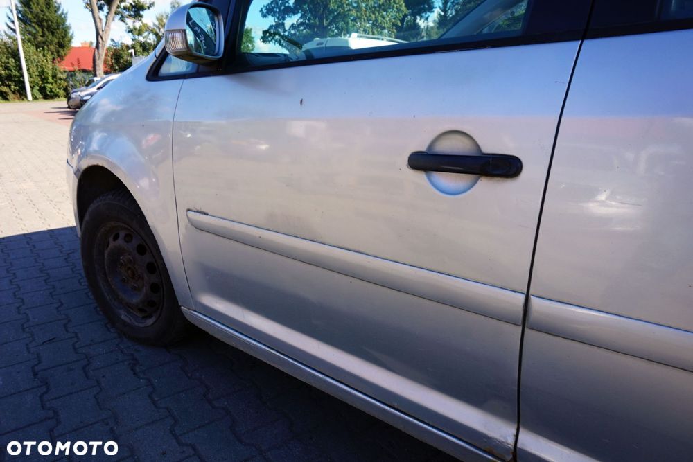 DRZWI PRZEDNIE LEWE TOURAN I 1T LA7W  SREBRNY VOLKSWAGEN 2003-2006 - 4