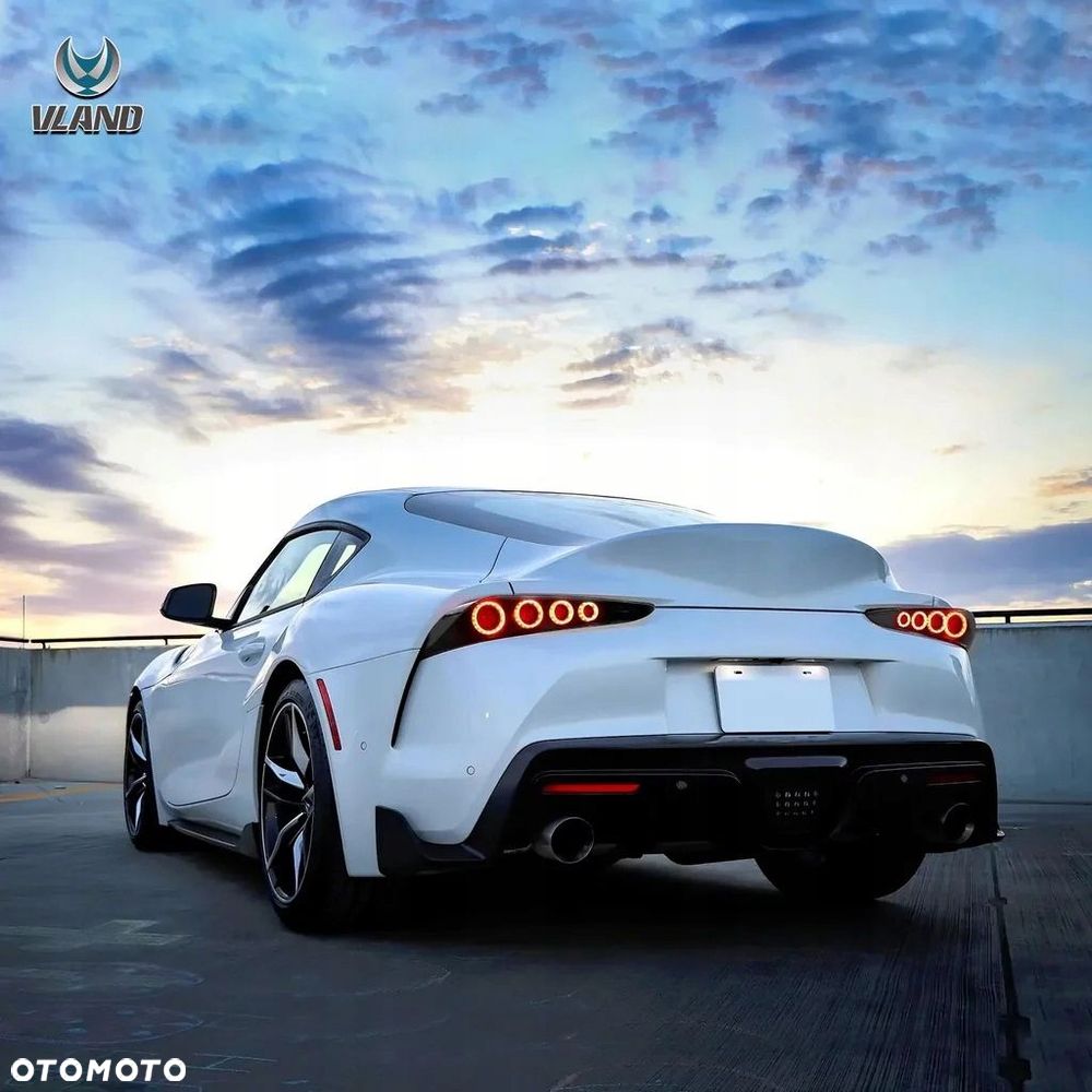 Lampy tyl ne kpl Vland Led Neon Tuning Red Toyota GR Supra V 5 a90 19- z24 - 8