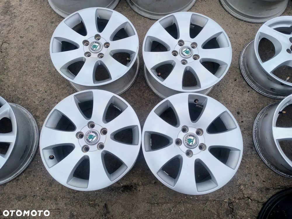 5x112 Felgi Aluminiowe Alufelgi 16 Koła SKODA SUPERB I II 2 3T0 YETI OCTAVIA II 2 III 3 Legnica ALU-RAD AUDI SEAT VW - 1