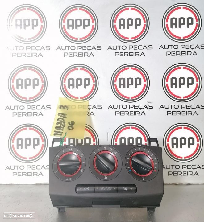Comando sofagem ar condicionado Mazda 3 de 2006 referência K1900BP4M . - 2