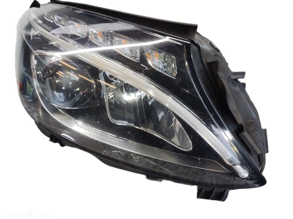 MERCEDES C KLASA W 205 LAMPA PRAWA PRZEDNIA  FULL LED A2058201461 - 5