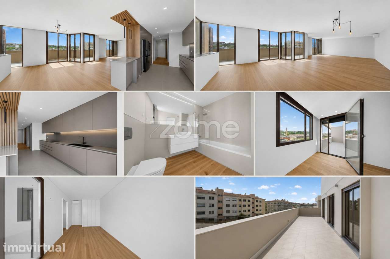 T4 Premium | O Apartamento Diferente | Último Andar | Novo | Leiria - Grande imagem: 4/60