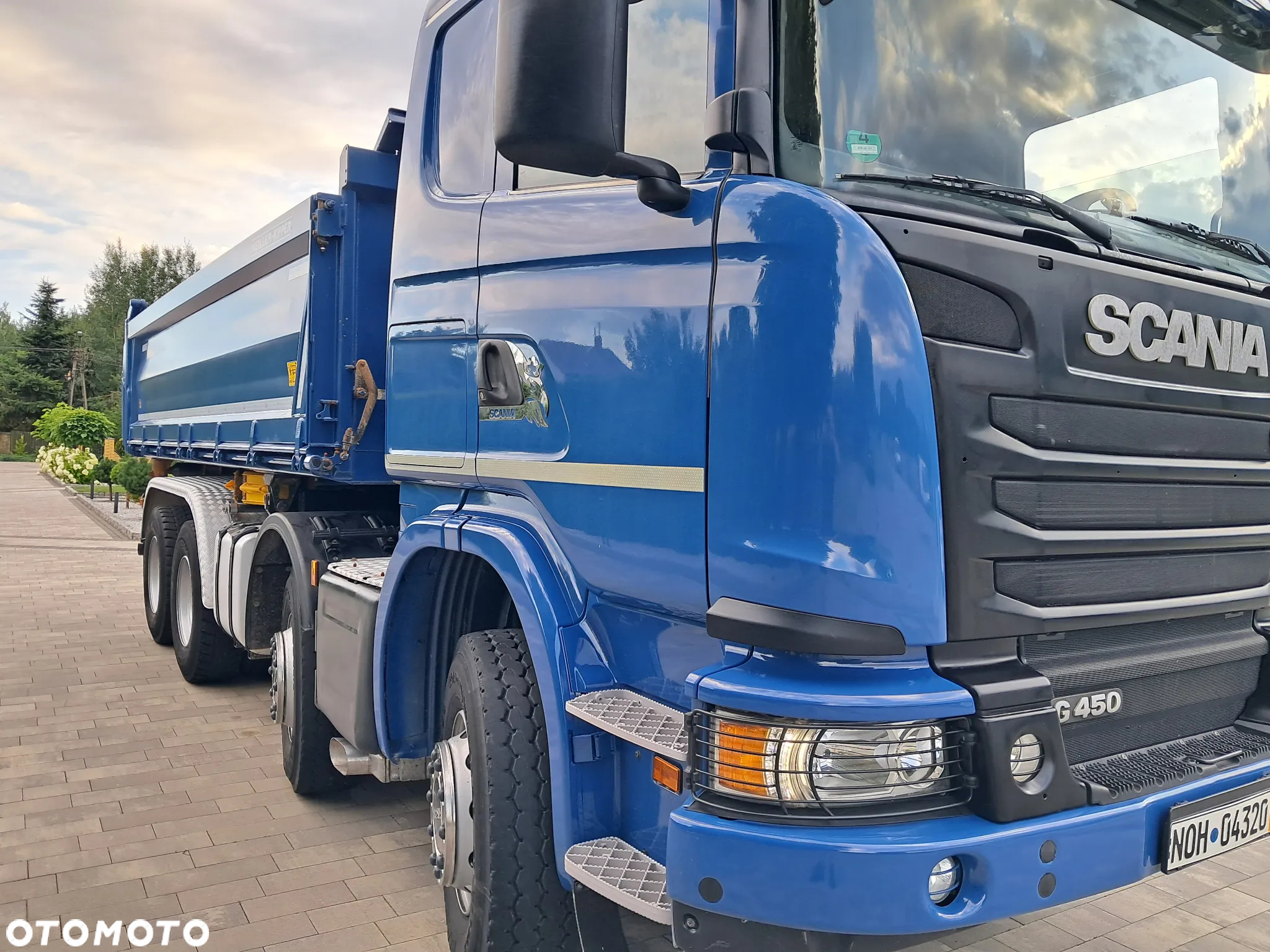 Scania G 450  EURO-6 /8x4/KIPPER MEILLER - 7