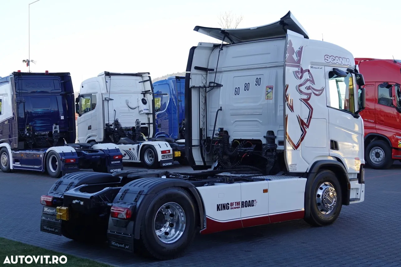Scania R 450 / RETARDER / HIDRAULICĂ / LOW CAB / JANTE ALIE / ANVELOPE 100% / DUPĂ CONTRACTUL DE SERVICE - 7