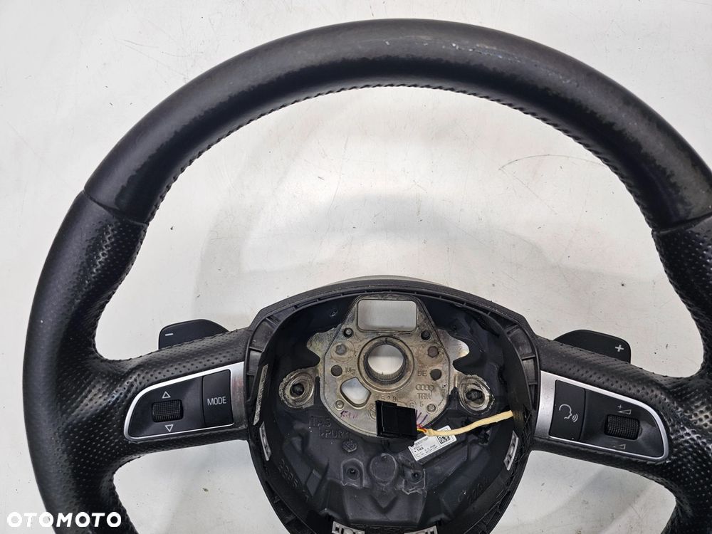 KIEROWNICA SKÓRA MULTIFUNKCJA AUDI A6 C6 A8 D3 LIFT 4E0419091DB - 12