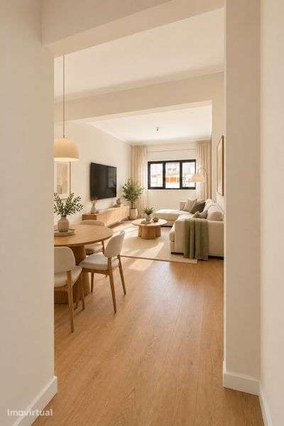 Apartamento T3 totalmente remodelado - Grande imagem: 3/8