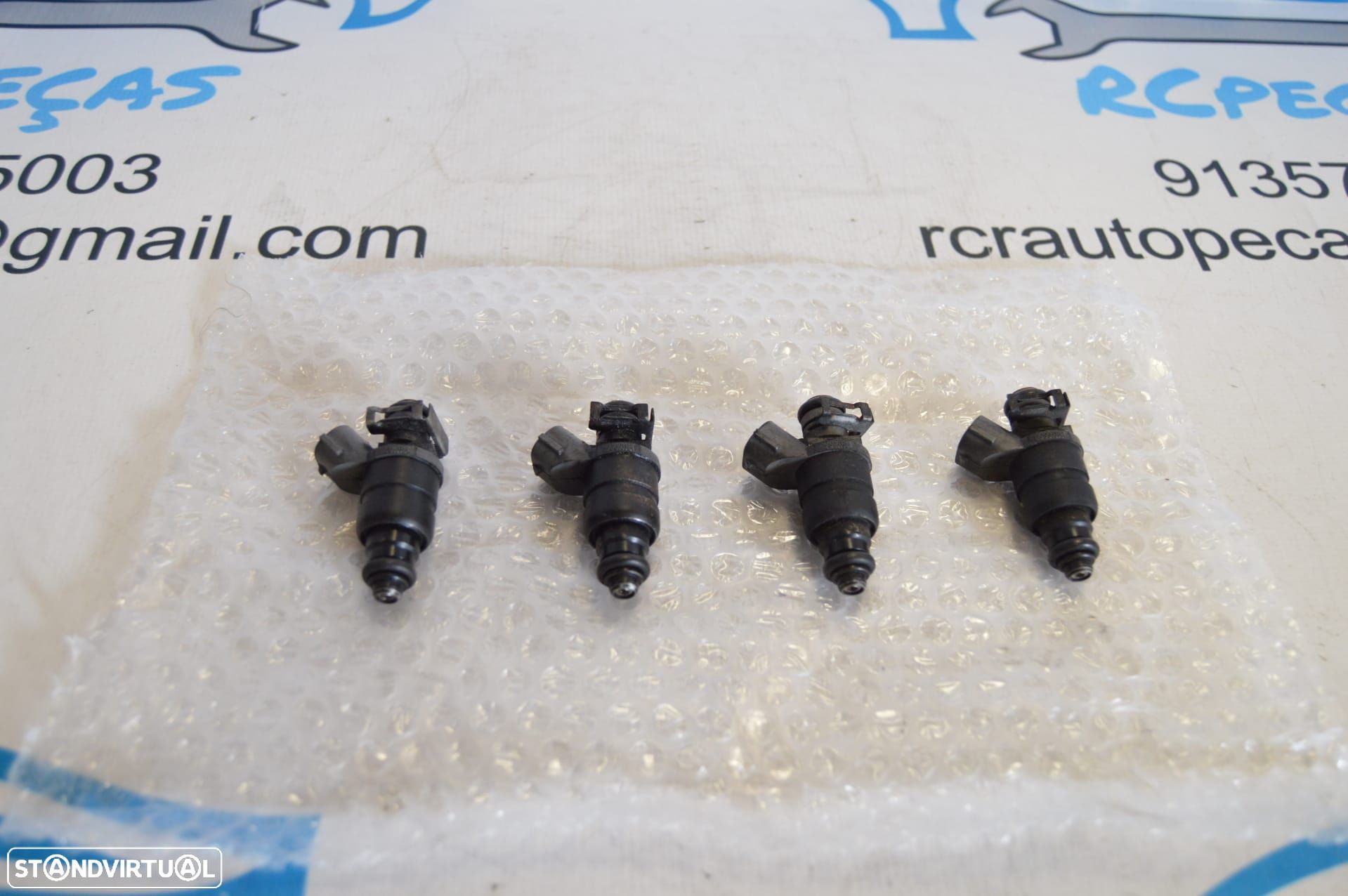 INJETOR INJETORES SEAT LEON 1P 1.6i 102CV BSE 06A906031BT 06A906031 INJECTOR INJECTORES ALTEA TOLEDO GOLF A3 8P - 1