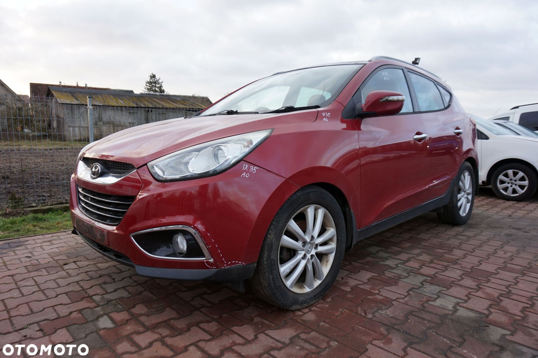 HYUNDAI IX35 I  2010 AA1 A0 2.0 CRDI D4HA 136KM 4X4 4WD CZERWONY (INFRA RED) na części - 1