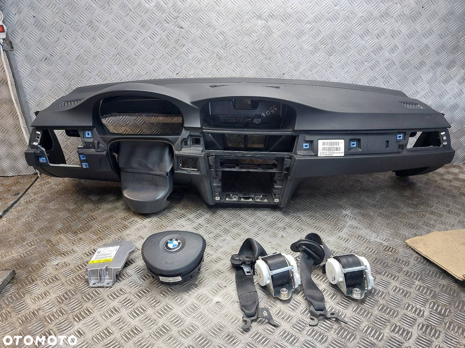 ZESTAW AIRBAG KOKPIT DESKA PASY PODUSZKI MODUŁ BMW E90 E91 - 1