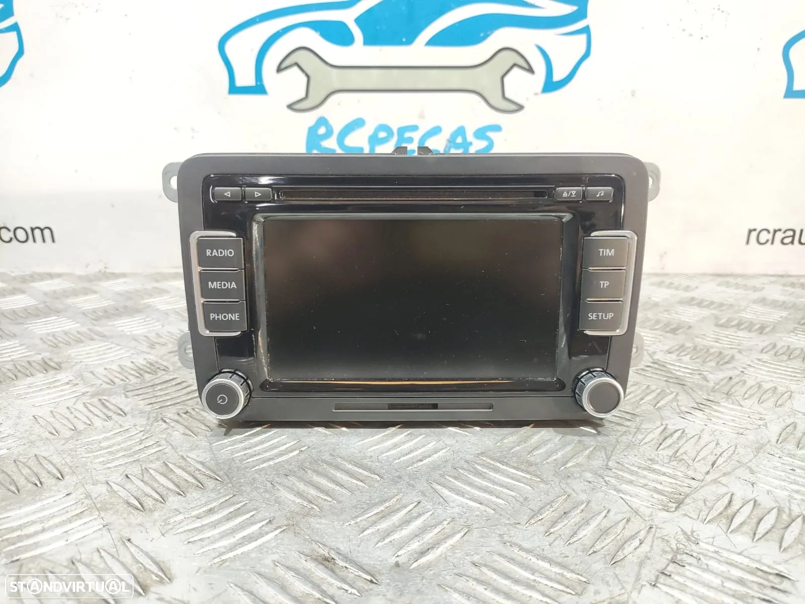 Auto Radio CD DVD GPS Original VW Volkswagen Scirocco 3 III - 1