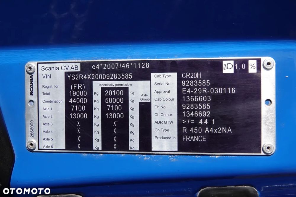 Scania R 450 / HYDRAULIKA / RETARDER / KLIMATYZACJA POSTOJOWA / ALUFELGI / 2021 ROK - 37