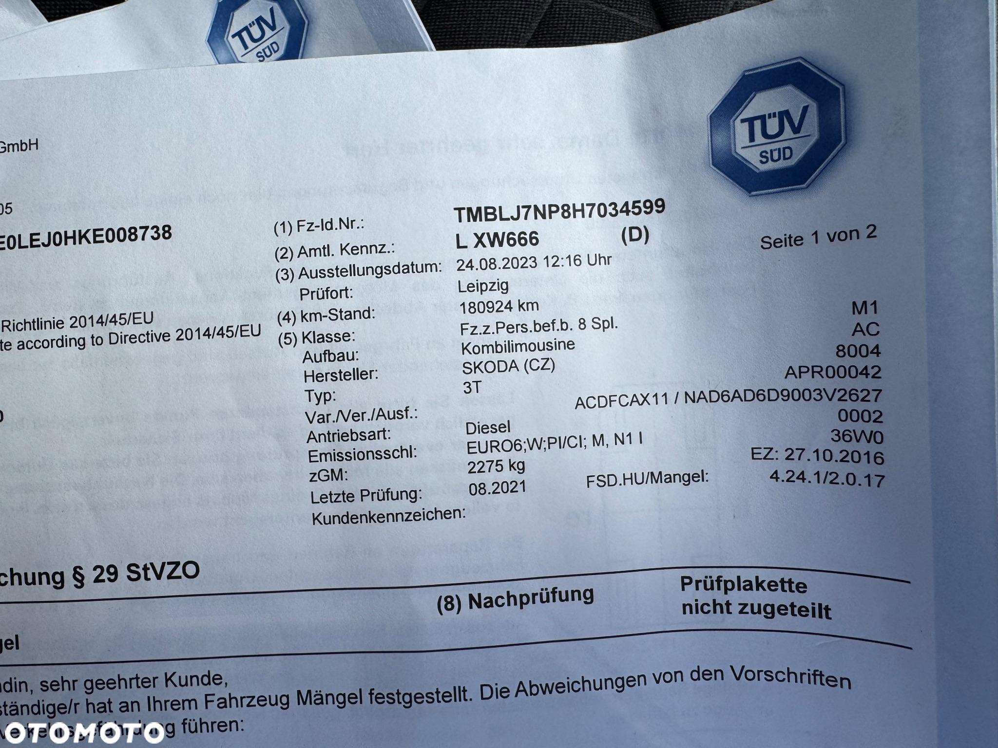 Skoda Superb 2.0 TDI 4x4 DSG Sportline - 33