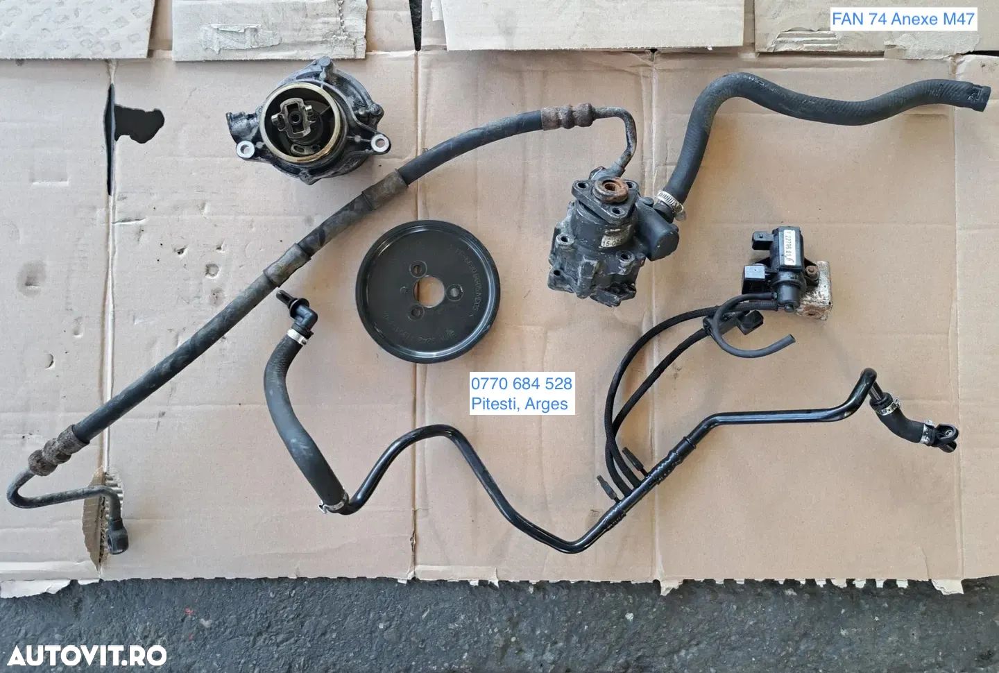 Pompa vacuum Pompa servo Fulie Electrovalva BMW E87 E90+LCI E60+LCI E65 E83+LCI E70+LCI E71 - 1