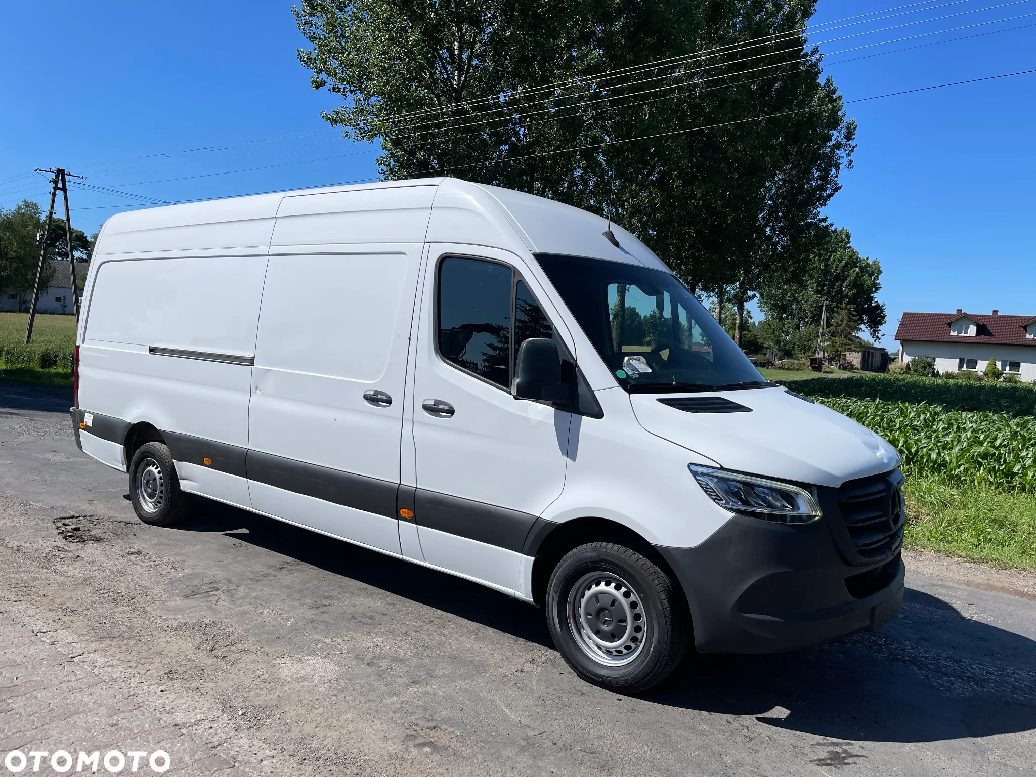Mercedes-Benz Sprinter W907 MAXI MAX DŁUGI 316 CDI 2.2 CDI 163 KM Navi Tablet Klima Kamera cofania LED - 2
