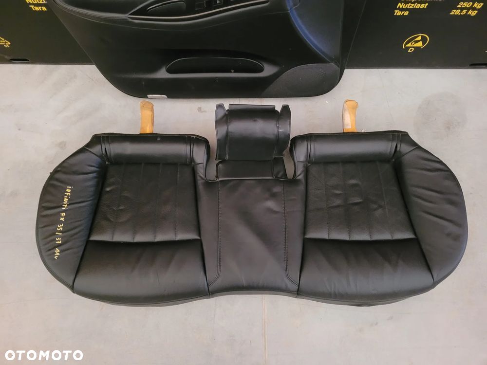 INFINITI FX 35/37 TYLNA KANAPA / BOCZEK - 2