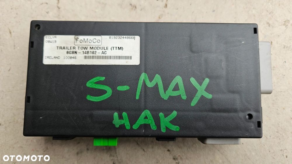 Ford S-Max MK1 Galaxy MK3 moduł haka 6G9N-14B 192-AC - 1