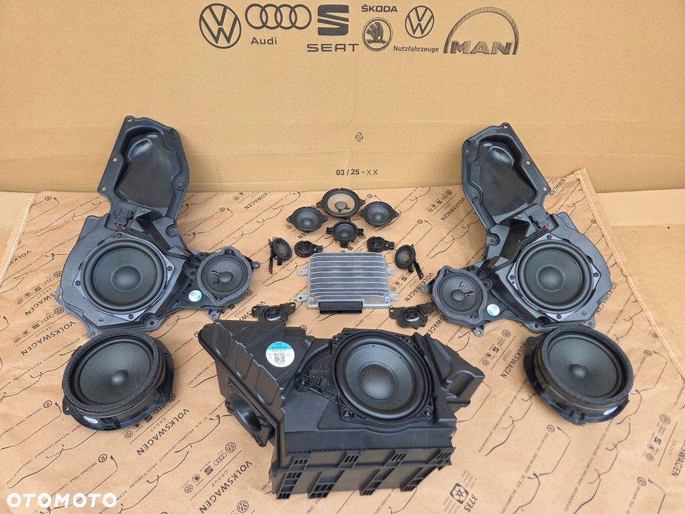 audi a7 s7 rs7 c8 4k nagłośnienie bang&olufsen wzmacniacz glośniki b&o - 1