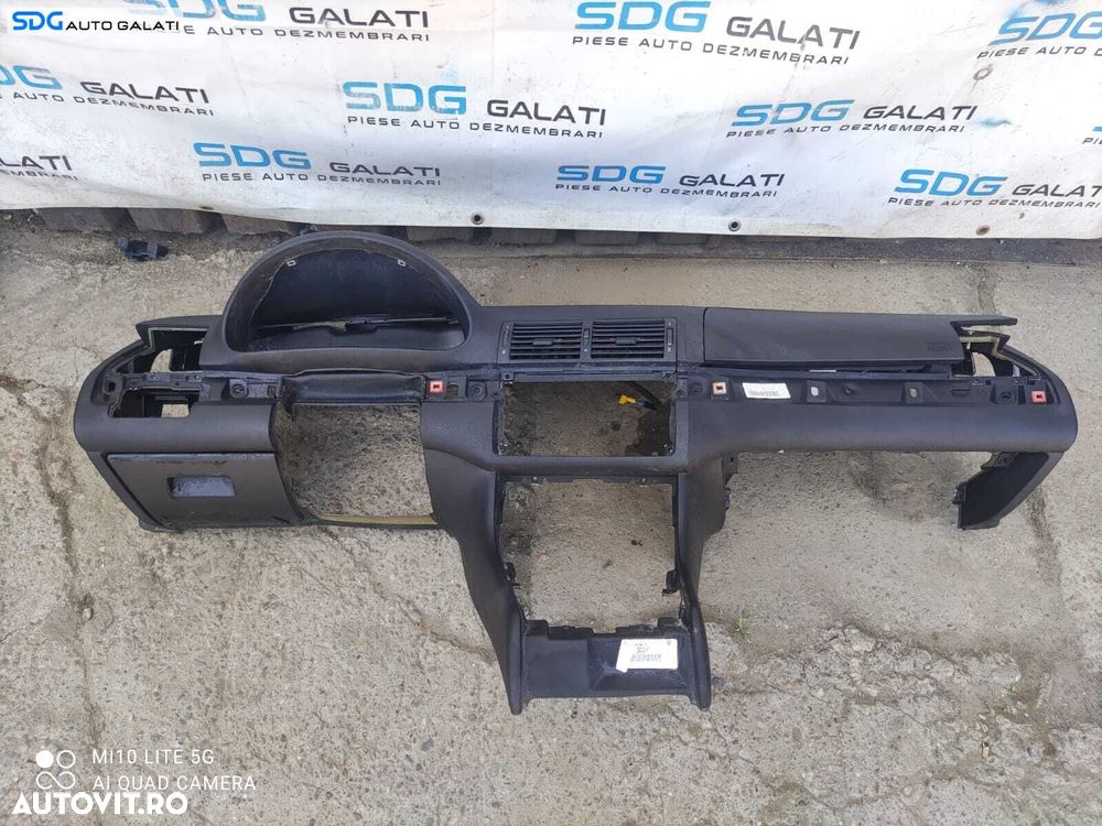 Plansa Bord Goala cu Capac Airbag BMW Seria 3 E46 1998 - 2006 - 1