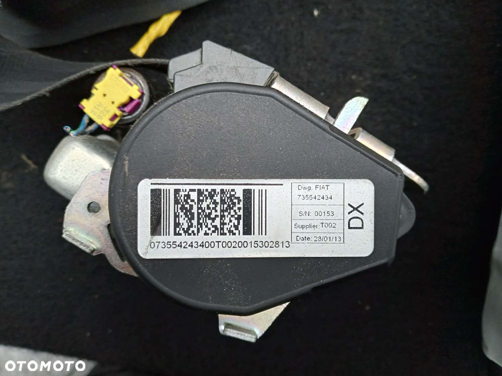 Fiat Doblo II - PODUSZKI, Airbag Przełącznik zespolony, Licznik - (2x) PASY Bezpieczeństwa - 3