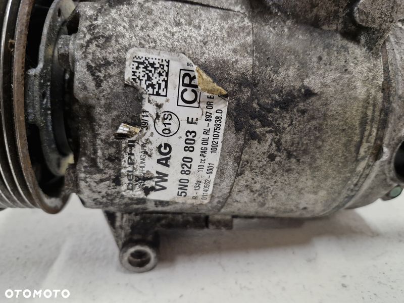 VOLKSWAGEN PASSAT B7 2.0 TDI SPRĘŻARKA KOMPRESOR KLIMATYZACJI 5N0820803E - 6