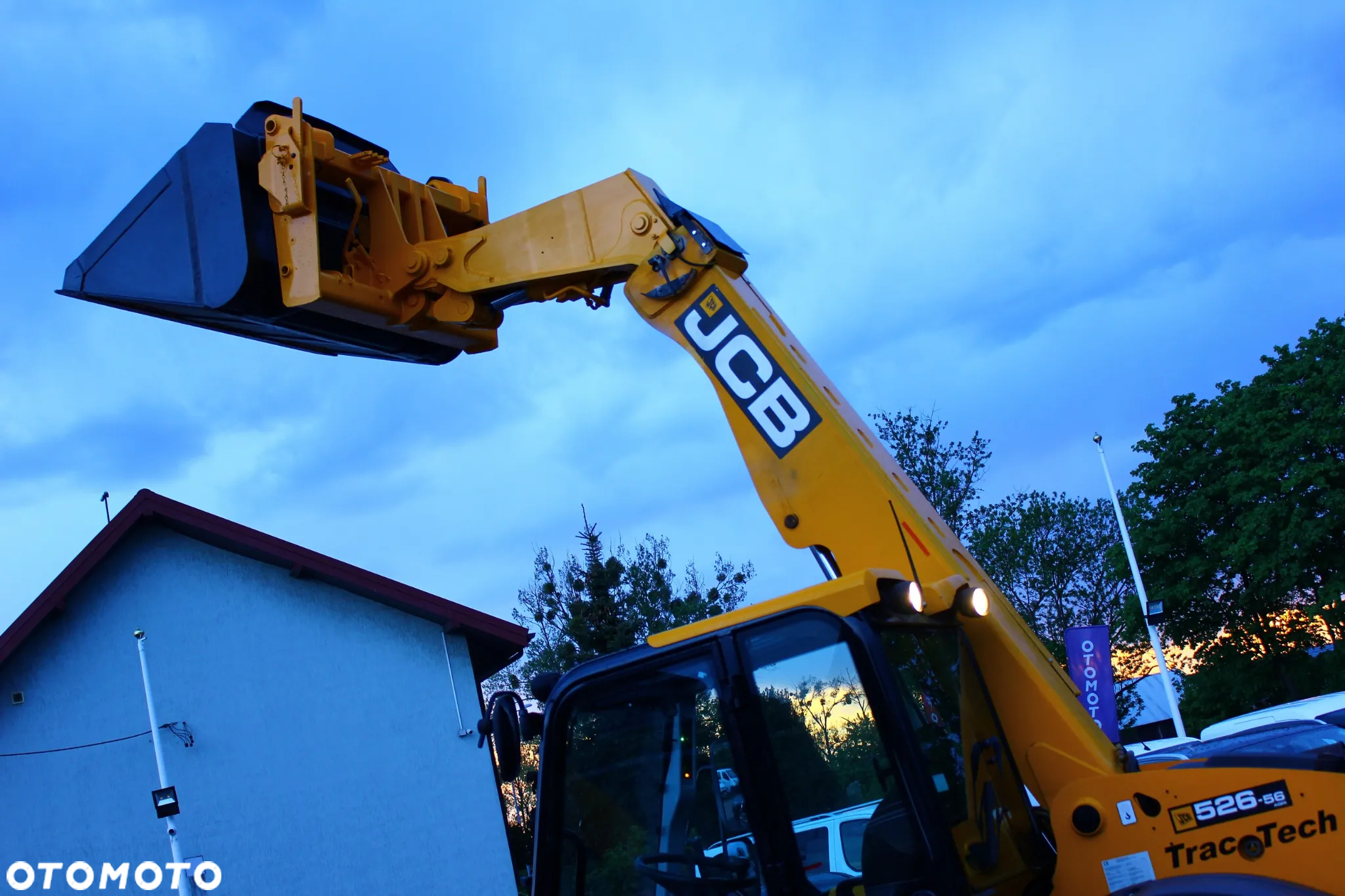 JCB ŁADOWARKA TELESKOPOWA JCB 526-56 AGRI  3 TRYBY SKRĘTNE JOYSTICK SILNIK 4.4L 4X4 - 33