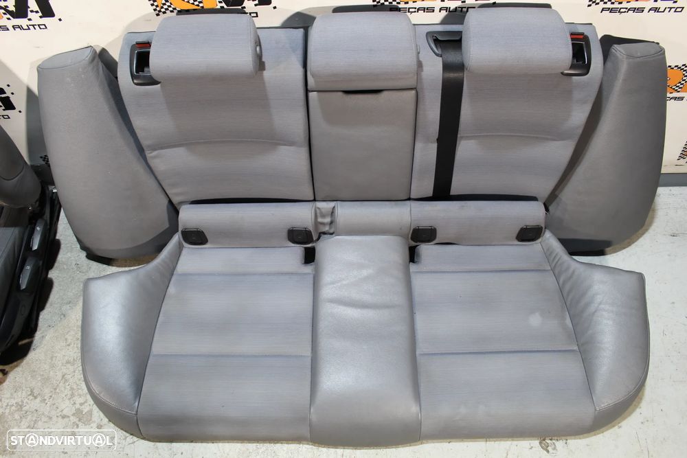 Bancos BMW Serie 3 Touring / Carrinha E91 Pack M - Pele e Tecido - 6