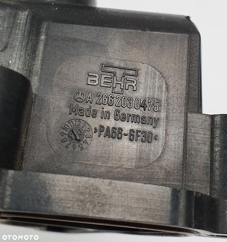 TERMOSTAT OBUDOWA MERCEDES W245 1.7 B V8 A2662030475 - 3