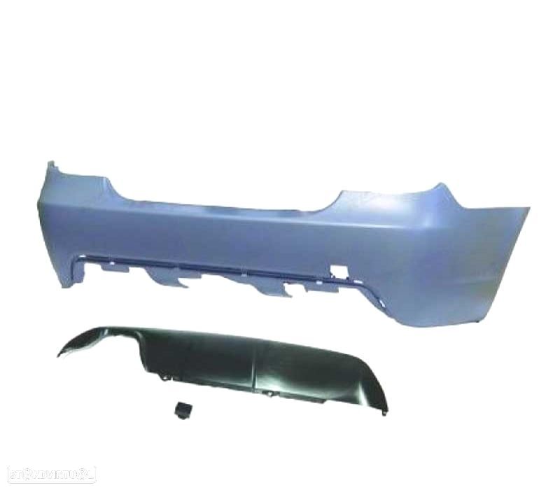 PARÁ-CHOQUES TRASEIRO BMW E60 07-10 LOOK M - 2