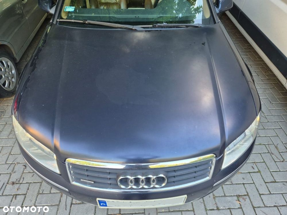 Przód Audi A8 D3 3.0 V6 TDI 02-08r. lz5d maska zderzak reflektory pas przedni z chłodnicami błotniki - 2