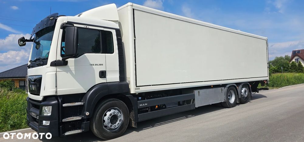 MAN TGS 26 320, 2018r kontener 24 paletowy winda Euro6 - 6