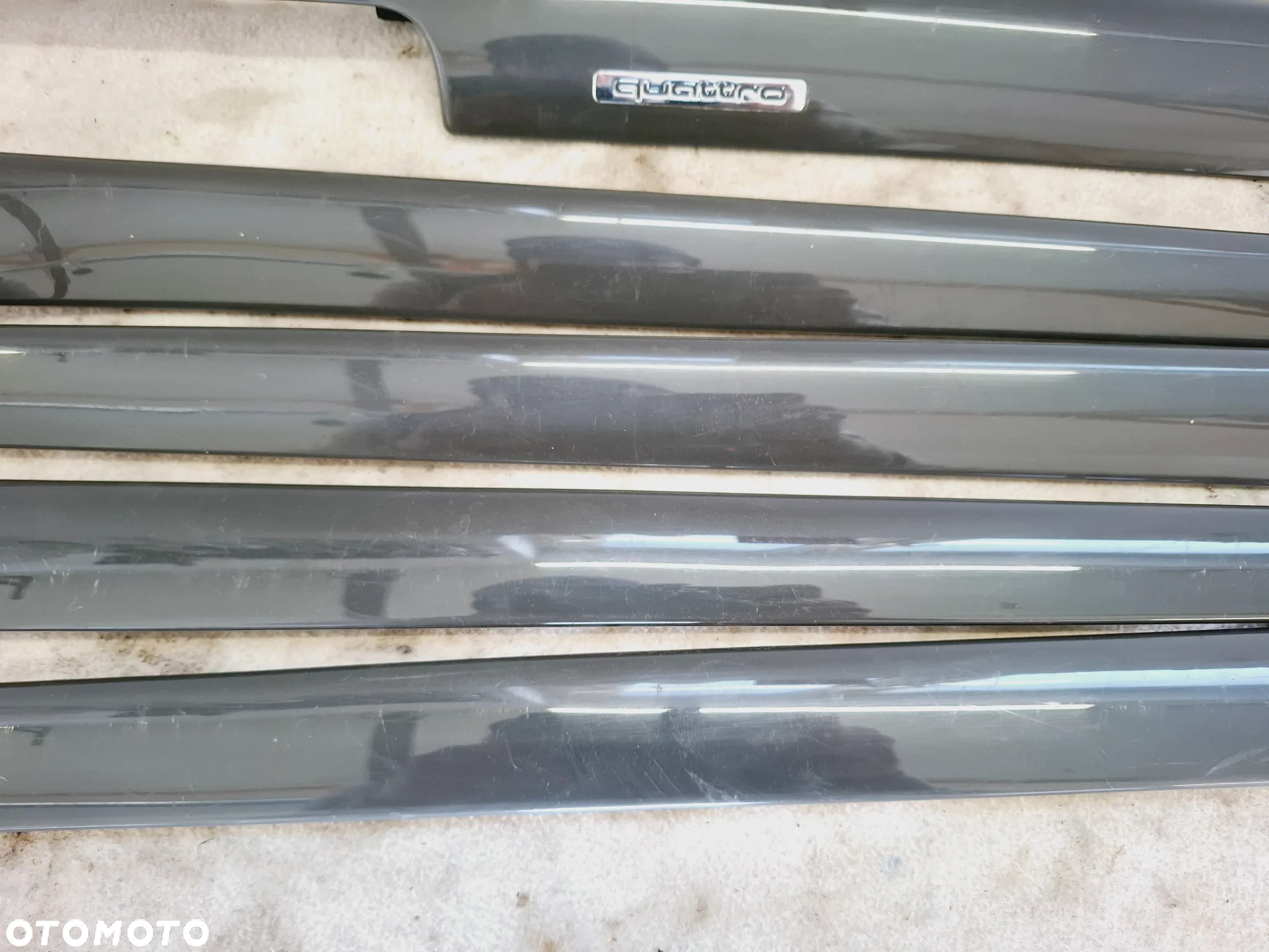 Listwy Dekory Ozdobne Audi A4 B6 B7 Europa Quattro Swing - 7