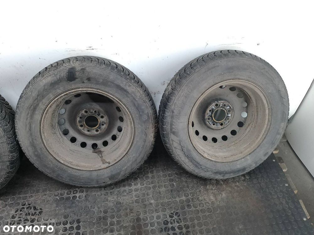 FELGI STALOWE KOMPLET 13 Z OPONAMI FIAT PANDA II 5.00BX13H - 2