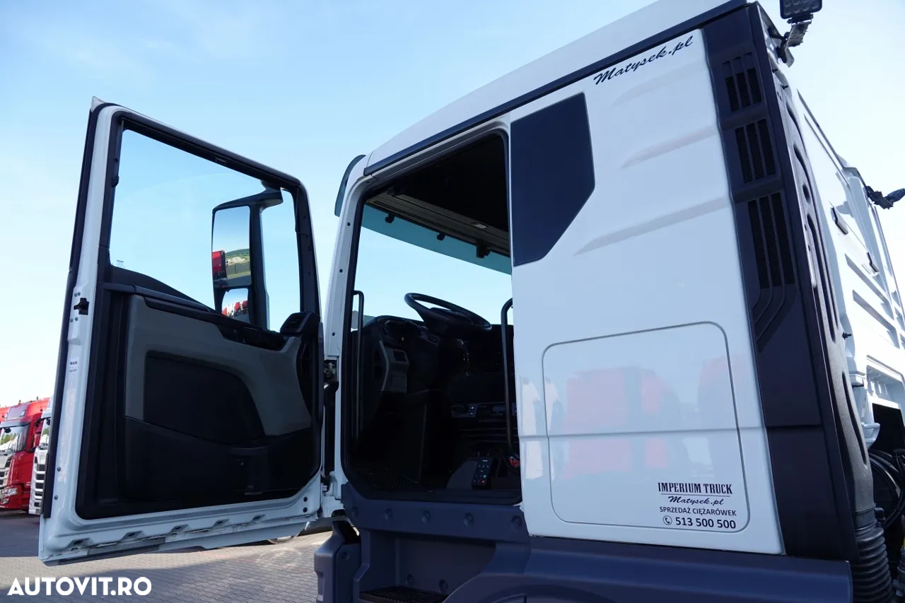 MAN GX 26.510 / 6x2 / împingător / axă de direcție și lifting / HIDRAULICĂ / CABĂ JOSĂ / 2021 - 21