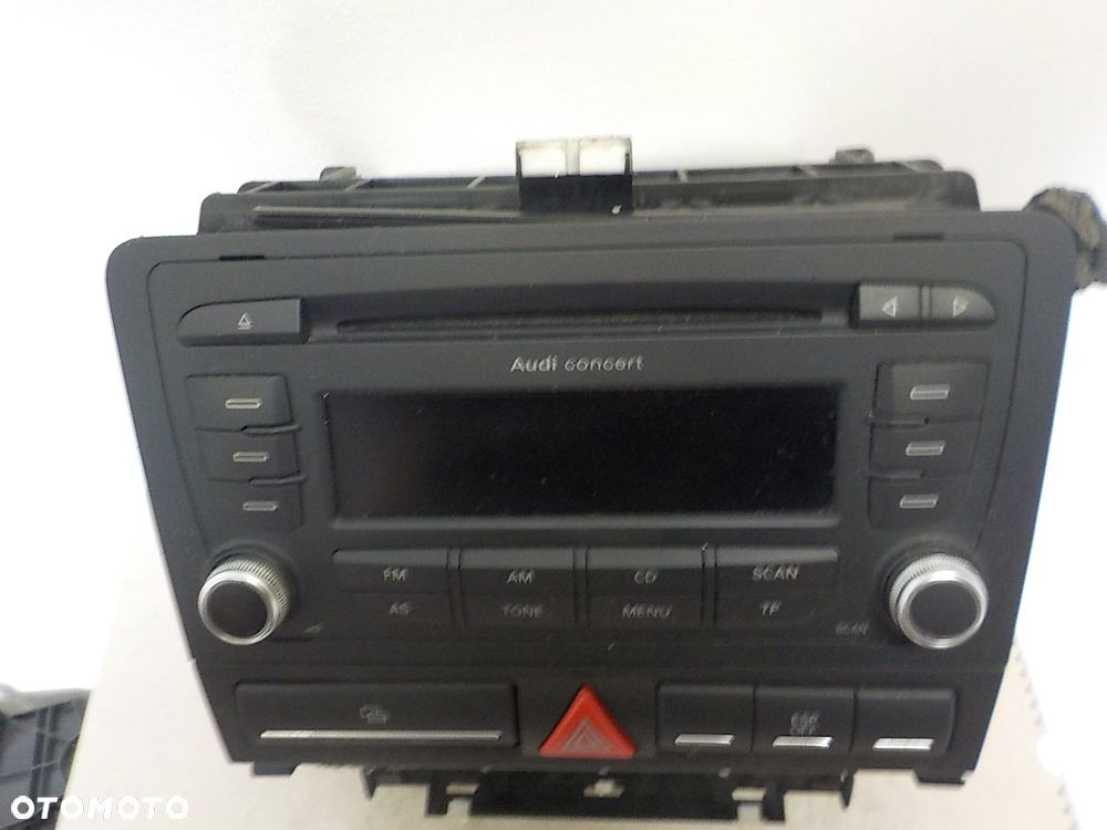 A3 II 8P KONSOLA ŚRODKOWA RADIO KOSZ 8P0035186G - 4