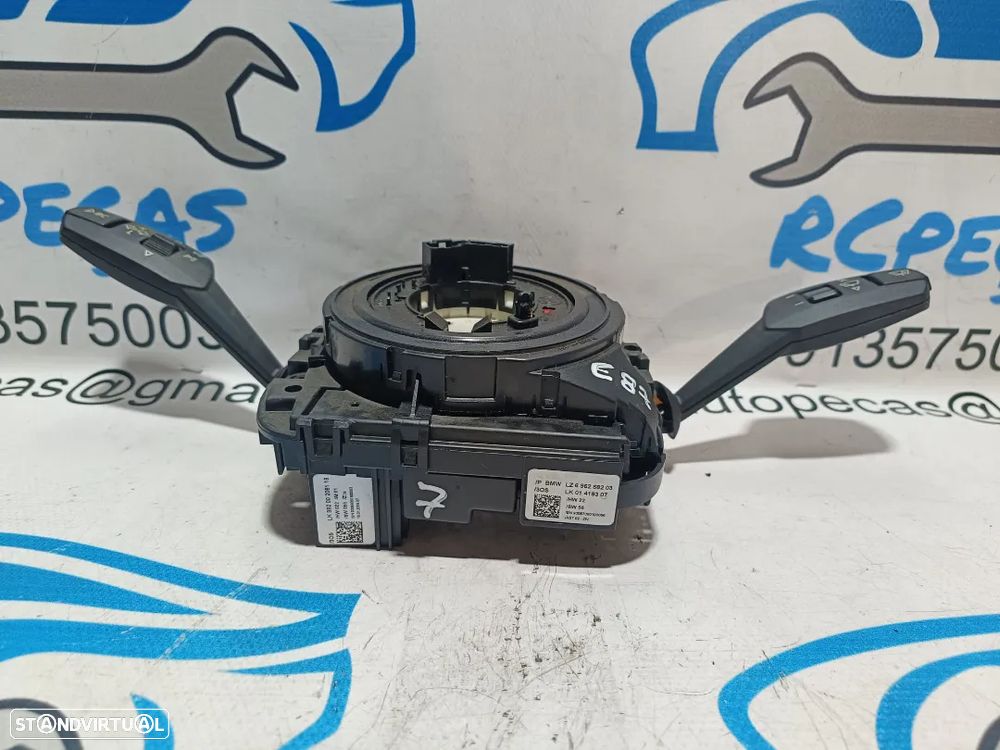 FITA AIRBAG BMW SERIE 1 E87 61316962682 6962682 SERIE 1 E81 E82 E88 SERIE 3 E90 E91 E92 E93 X1 E84 X5 E70 X6 E71 E72 Z4 E89 MANETE MULTIFUNÇÕES COMUTADOR - 5