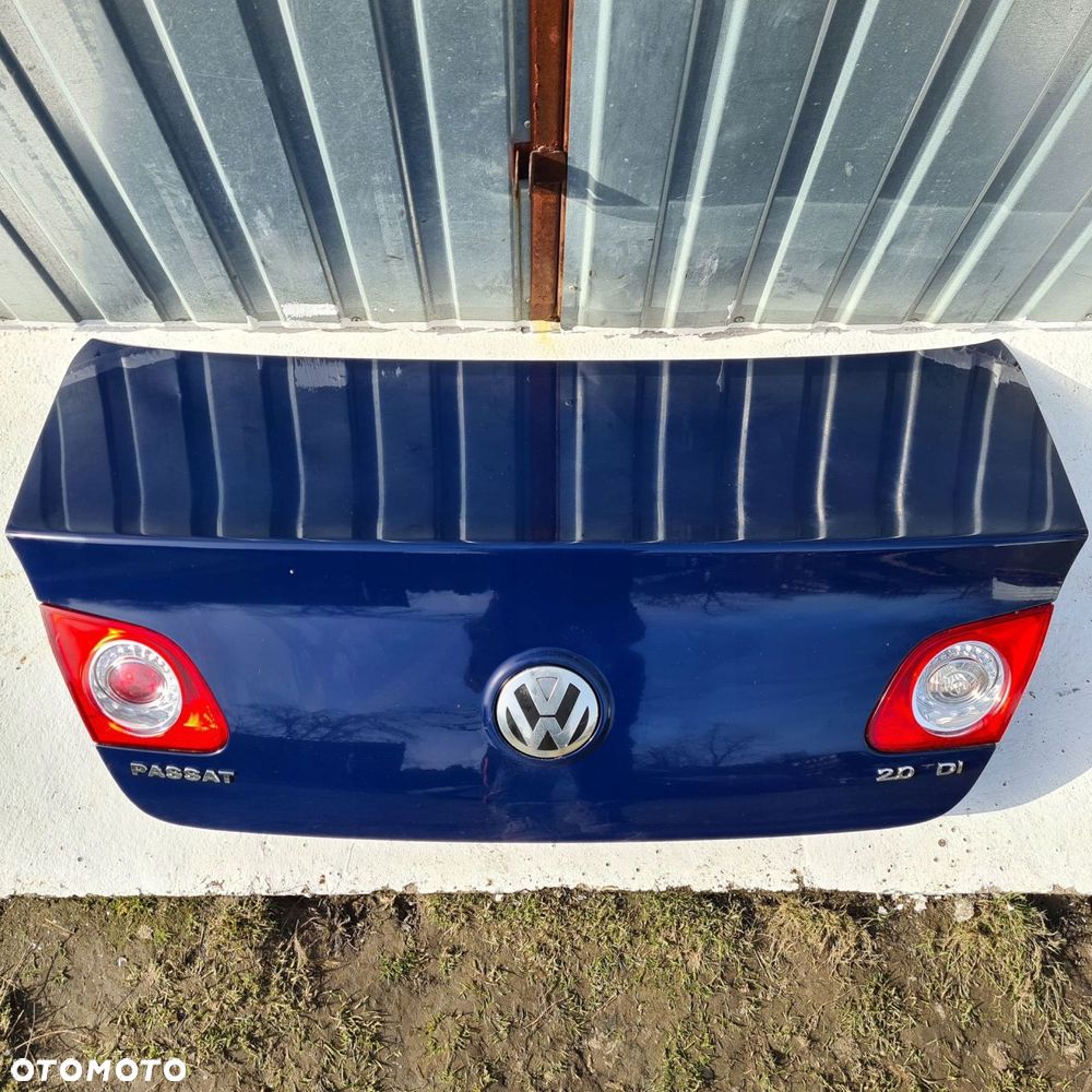 vw passat b6 klapa tył tylna sedan bagaznika - 1
