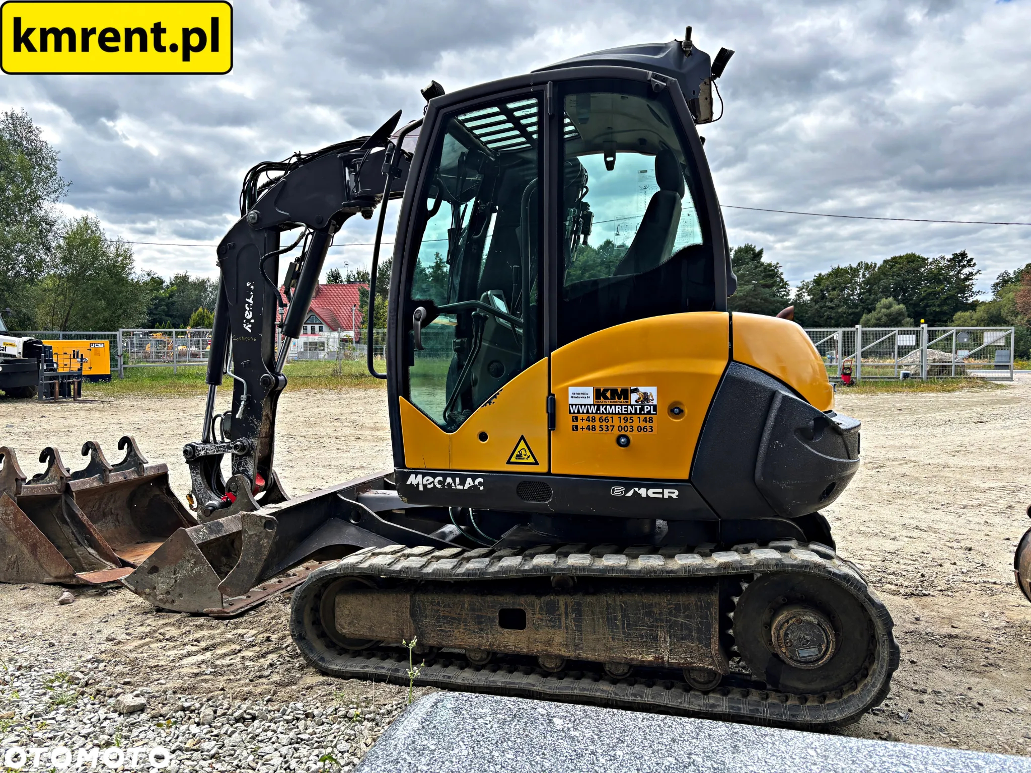 Mecalac 6 MCR MINI KOPARKA 2018r. | JCB 8035 VOLVO ECR 48 25 CAT 308 KUB - 14